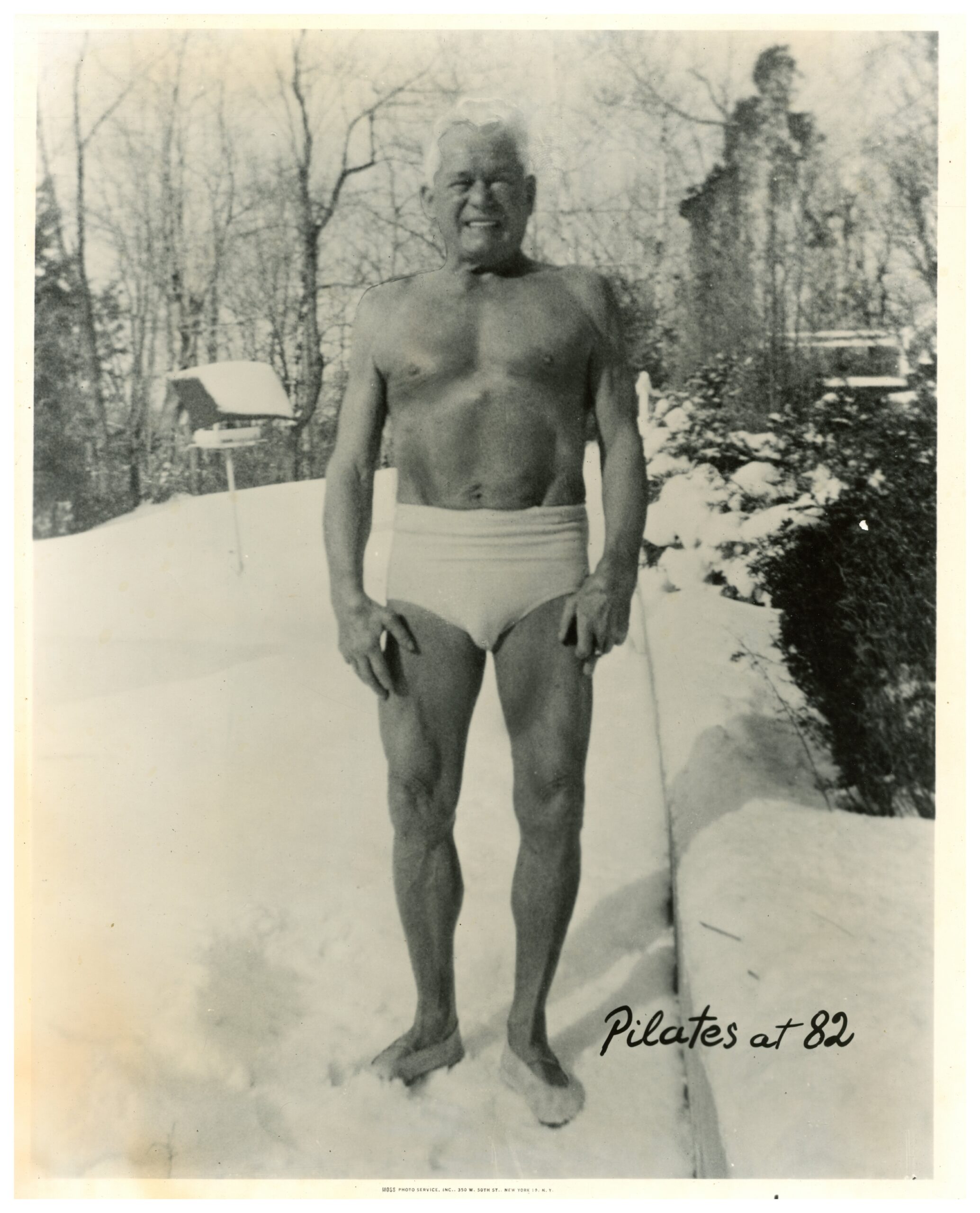 JOSEPH PILATES AT AGE 82